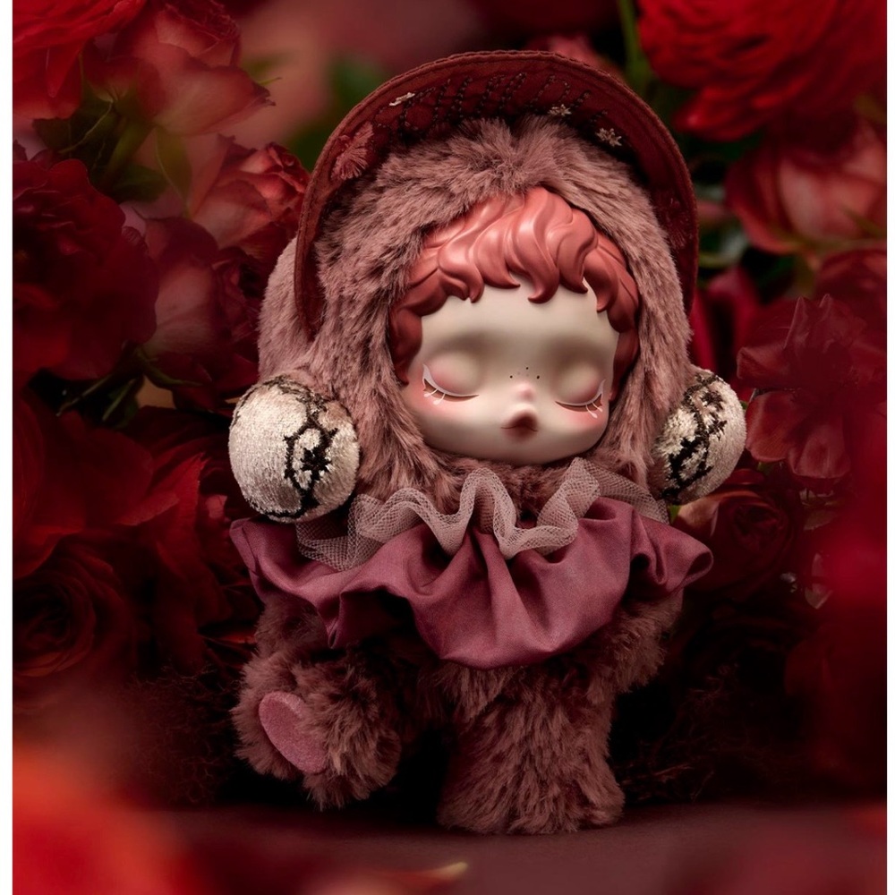 Pop Mart Skullpanda L’impressionnisme Series – Blossom Plush Pendant (open box)
